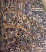 Jules Pascin View by Balcony Sweden oil painting artist